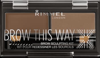 Brow This Way zestaw do brwi, nr 002 Medium Brown