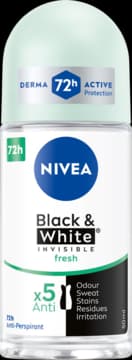 Black & White Invisible antyperspirant w kulce, dla kobiet, 72h, Fresh
