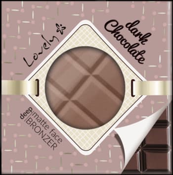 Dark Chocolate puder do twarzy i ciała, matujący, brązujący