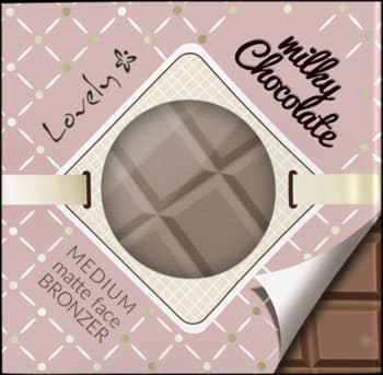 Milky Chocolate puder do twarzy i ciała, matujący, brązujący