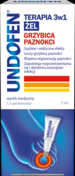 żel na grzybicę paznokci, terapia 3w1, wyrób medyczny