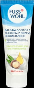krem do stóp z olejkiem z drzewa herbacianego