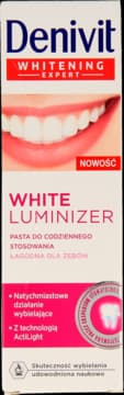 White Luminizer pasta do zębów, wybielająca, łagodna dla zębów