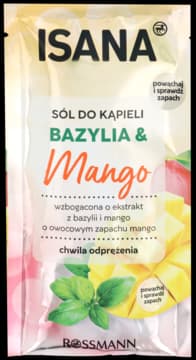 sól do kąpieli, Bazylia & Mango