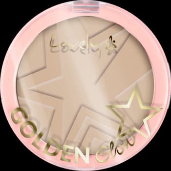 Golden Glow Powder puder do konturowania twarzy 2 Light Beige