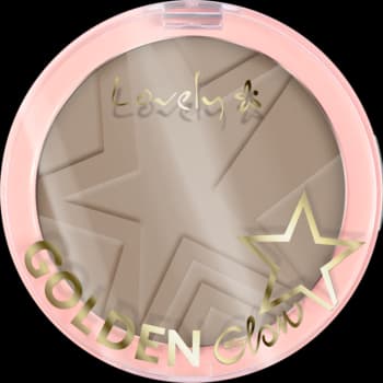 Golden Glow Powder puder do konturowania twarzy 3 Cool Brown