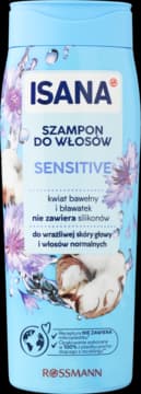 Sensitive szampon do włosów normalnych i wrażliwej skóry głowy, Kwiat Bawełny i Chaber Bławatek