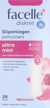 Diskret wkładki higieniczne, Ultra