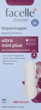 Diskret wkładki higieniczne, Ultra Mini Plus