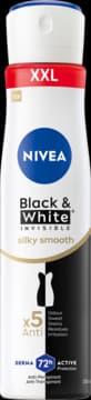 Black & White Invisible antyperspirant w sprayu, dla kobiet, 72h, Silky Smooth