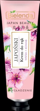 Japan Beauty krem do rąk, wygładzający, Wiśnia + Jedwab