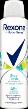Stay Fresh antyperspirant w sprayu, 48h, Blue Poppy & Apple
