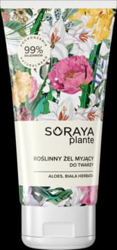 Plante żel myjący do twarzy, roślinny, Aloes, Biała Herbata