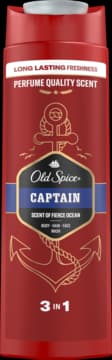 Captain żel pod prysznic dla mężczyzn, 3w1, Fierce Ocean