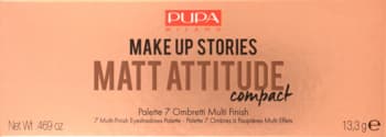 Make Up Stories Matt Attitude paleta cieni do powiek, nr 003