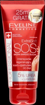Extra Soft SOS Professional krem-opatrunek do rąk, intensywnie regenerujący, 5% Urea + Lanolina