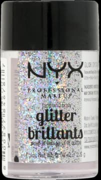 Glitter Brillants brokat do twarzy i ciała, nr 06 Crystal