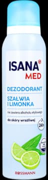 dezodorant w sprayu, 24h, Szałwia i Limonka