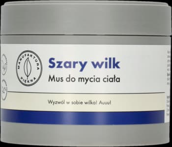 Szary Wilk mus do mycia ciała