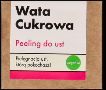 Wata Cukrowa peeling do ust