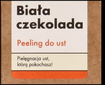 Biała Czekolada peeling do ust