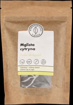 Mglista Cytryna puder do kąpieli