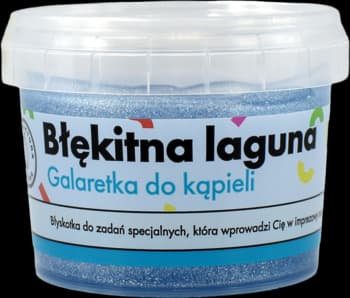 Błękitna laguna galaretka do kąpieli