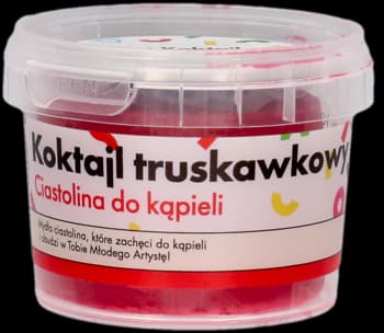 Koktajl Truskawkowy ciastolina do kąpieli