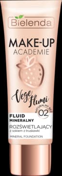 VEGE FLUMI Fluid mineralny, rozświetlający naturalny beż 02