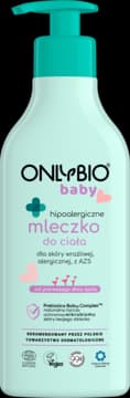 Baby mleczko do ciała hipoalergiczne, do skóry wrażliwej i alergicznej, z AZS