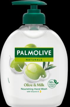 Naturals mydło w płynie, do rąk, Oliwka i Mleko