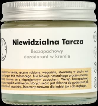Niewidzialna Tarcza dezodorant w kremie, bezzapachowy