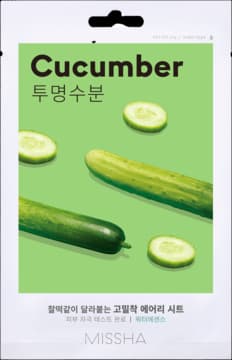 Airy Fit maska w płachcie, nawilżająca, Cucumber