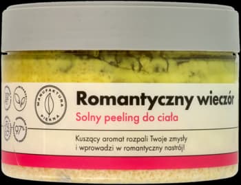 Romantyczny Wieczór peeling do ciała, solny
