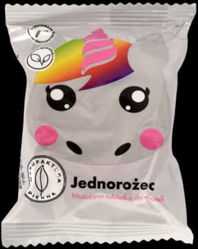 Jednorożec tabletka do kąpieli, musująca