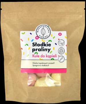 Słodkie Praliny kule do kąpieli