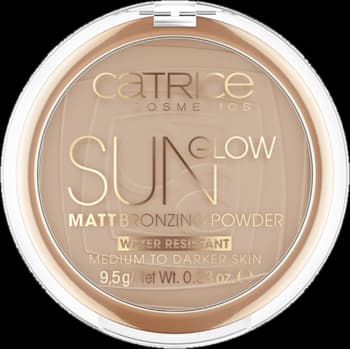 Sun Glow Matt puder do twarzy, brązujący, nr 035 Universal Bronze