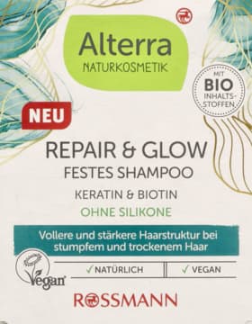 Repair & Glow szampon do włosów w kostce