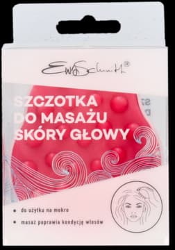 szczotka do masażu skóry głowy, Róż