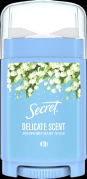 Delicate Scent antyperspirant w sztyfcie, kremowy, dla kobiet, 48h, Konwalia