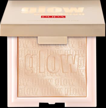 Glow Obsession rozświetlacz do twarzy, w kompakcie, nr 100 Light Gold