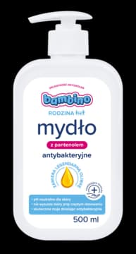 Rodzina mydło w płynie, z pantenolem, dla dorosłych i dzieci 3+