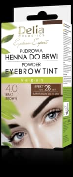 Eyebrow Expert henna do brwi, pudrowa, nr 4.0 Brązowy