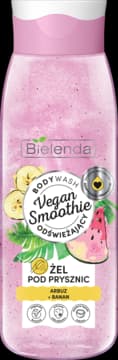 Vegan Smoothie żel pod prysznic, odświeżający, Arbuz i Banan