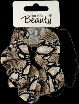 gumki do włosów Scrunchie, różne wzory