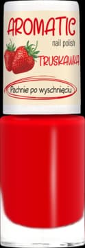 Aromatic lakier do paznokci, o zapachu truskawkowym, nr 08 Truskawka