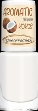 Aromatic lakier do paznokci, o zapachu kokosowym, nr 01 Kokos