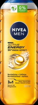 Active Energy żel pod prysznic, 3w1, Kofeina