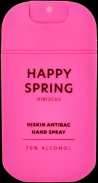 Happy Spring spray do dezynfekcji rąk, o działaniu bakterio-, grzybo- i wirusobójczym