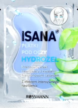 płatki pod oczy, hydrożelowe, intensywnie nawilżające, Aloes